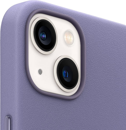 Apple Back Cover Leather Wisteria (iPhone 13)