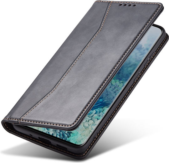 Bodycell PU Leather Wallet Δερματίνης Μαύρο (OnePlus Nord)