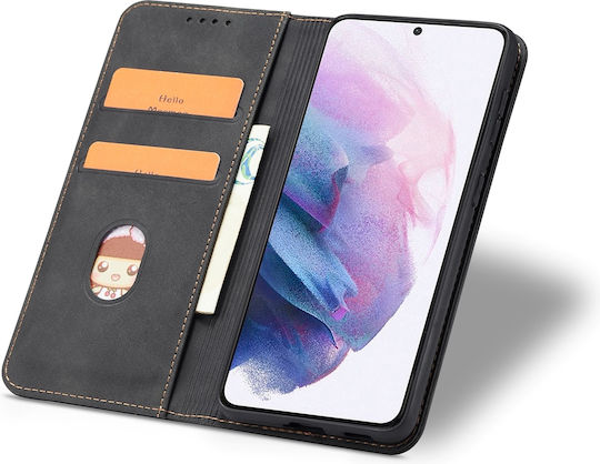 Bodycell PU Leather Book Synthetic Leather Black (Galaxy S21)