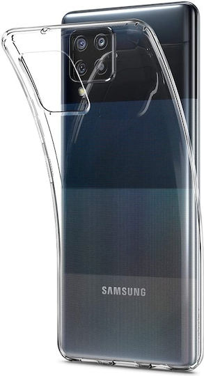 Spigen Liquid Crystal Back Cover Σιλικόνης Διάφανο (Galaxy A42)