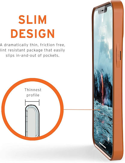 UAG Outback Back Cover Πλαστικό Πορτοκαλί (iPhone 12 Pro Max)