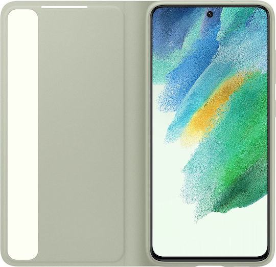 Samsung Book Υφασμάτινο Olive (Galaxy S21 FE 5G)