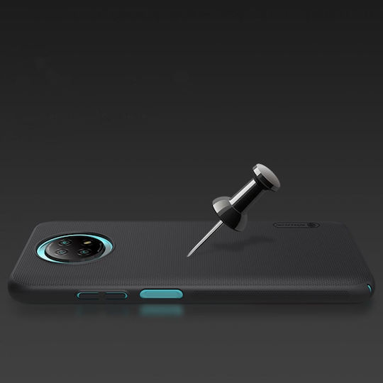 Nillkin Super Frosted Shield Back Cover Plastic Black (Redmi Note 9T)