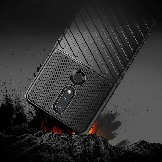 Thunder Thunder Back Cover Σιλικόνης Μαύρο (Nokia 2.4)