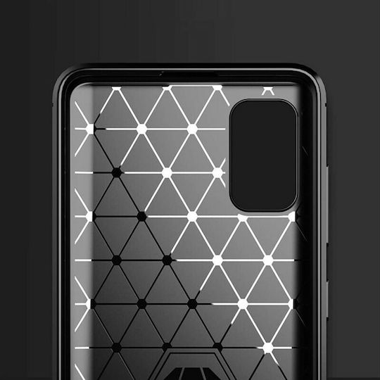 Hurtel Back Cover Silicon Negru (Huawei P40 Pro)