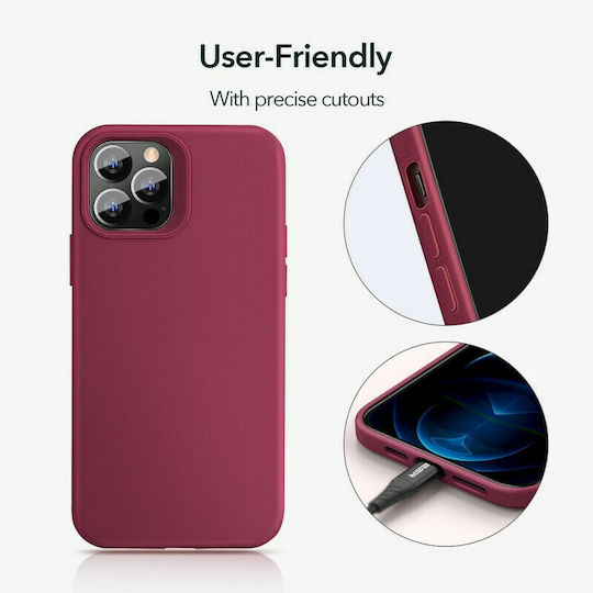 ESR Cloud Back Cover Σιλικόνης 1.5mm Κόκκινο (iPhone 12 Pro Max)