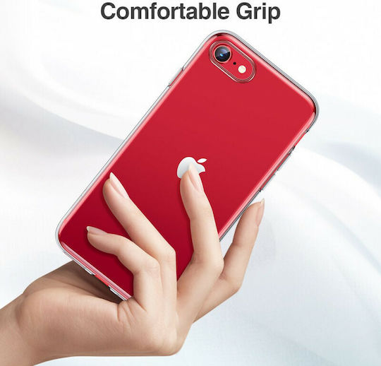ESR Essential Задна корица Силикон 0.98мм Прозрачен (iPhone SE 2022/2020)