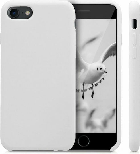 KWmobile Back Cover Silicone White (iPhone SE 2022/2020) 40225.02