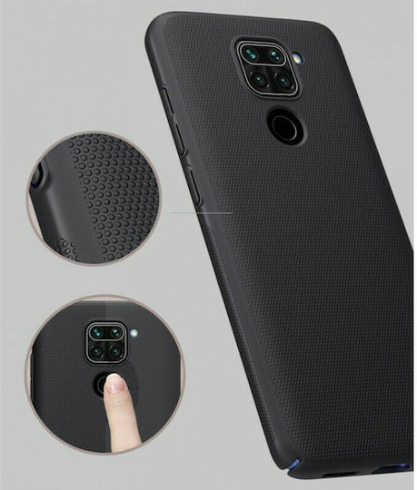 Nillkin Frosted Shield Back Cover Πλαστικό Μαύρο (Redmi Note 9)