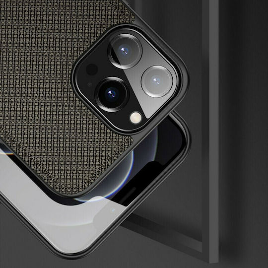 Dux Ducis Fino Back Cover Σιλικόνης / Υφασμάτινο Πράσινο (iPhone 13 Pro Max)