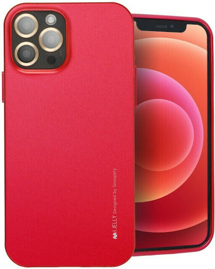 Mercury iJelly Slim Fit Back Cover Σιλικόνης Κόκκινο (iPhone 13 Pro)