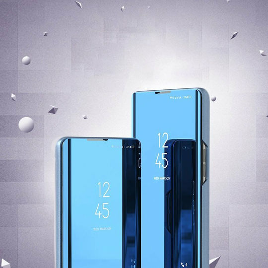 Hurtel Clear View Book Plastic Blue (Redmi Note 8T)