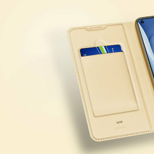 Dux Ducis Skin Pro Book Synthetic Leather Gold (Xiaomi Mi 11 Lite / 11 Lite 5G / 11 Lite 5G NE)