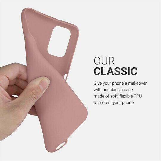 KWmobile Back Cover Σιλικόνης Rose Tan (Poco M3 / Redmi 9T)