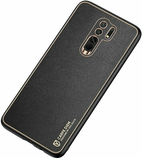 Dux Ducis Yolo Elegant Back Cover Δερματίνης / Πλαστικό Μαύρο (Redmi 9)
