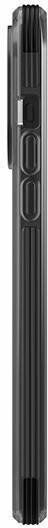 Uniq Combat Back Cover Σιλικόνης Carbon Black (iPhone 13 Pro Max)