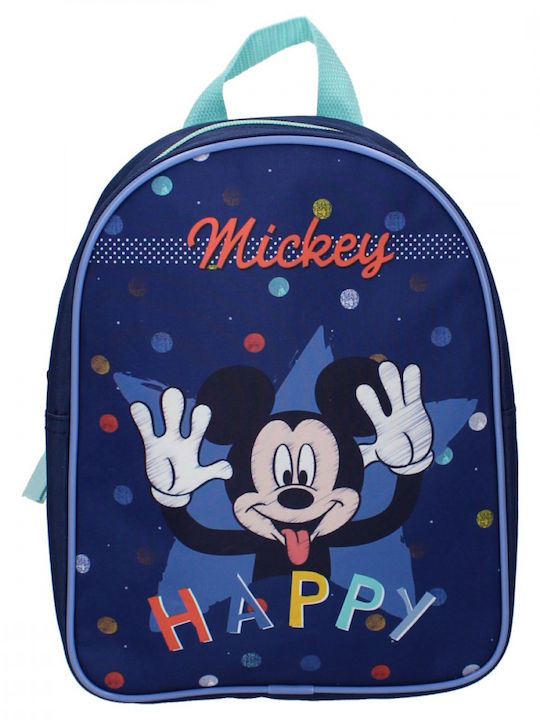 Mickey Mouse School Bag Backpack Kindergarten in Blue color