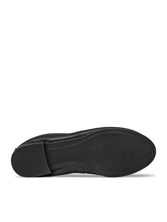 Anatomic Leather Ballerinas Black