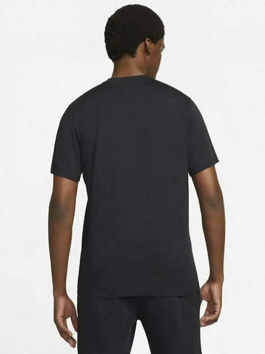 Nike Sportswear T-shirt Bărbătesc cu Mânecă Scurtă Negru