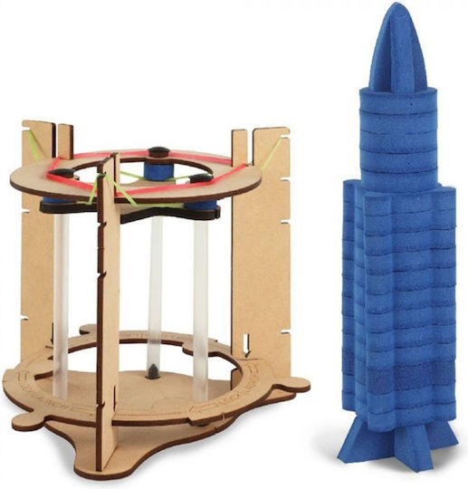 Smartivity Wooden Construction Toy Rocket Launcher for Children 6+ years old+ Years
