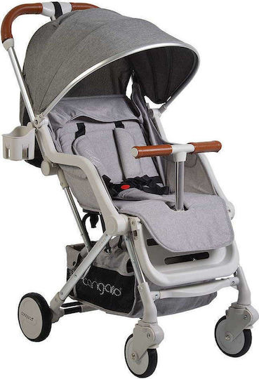 Cangaroo Mini Baby Stroller Suitable from 6+ Months Gray 6.7kg 106902