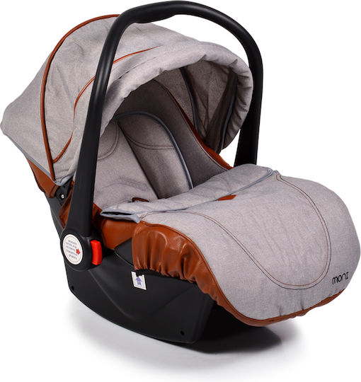 Cangaroo Alma Adjustable 3 in 1 Baby Stroller Suitable for Newborn Light Grey 7.5kg