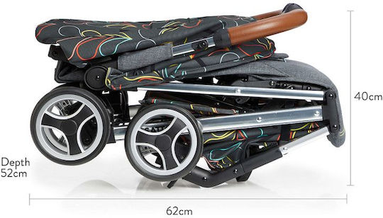 Cosatto Woosh XL Бебешка количка Сив 7кг CT4020