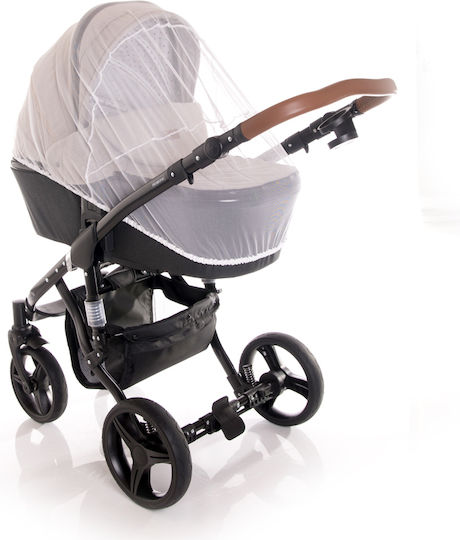 Lorelli Rimini Lighthouse Adjustable 2 in 1 Baby Stroller Suitable for Newborn Red & Black 21.8kg
