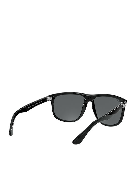 Ray Ban Boyfriend Unisex Γυαλιά Ηλίου με Μαύρο Κοκκάλινο Σκελετό και Μαύρο Φακό RB4147 601/87