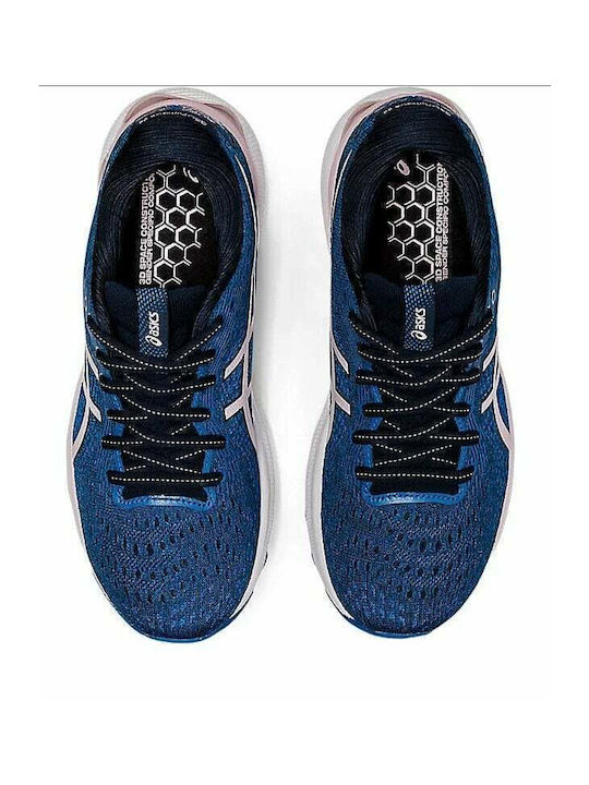 Gel-Nimbus 24 Γυναικεία Αθλητικά Παπούτσια Running French Blue / Barely Rose