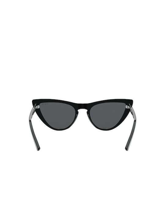 Vogue Women's Sunglasses with Black Acetate Frame and Black Lenses VO5211SM W44/87