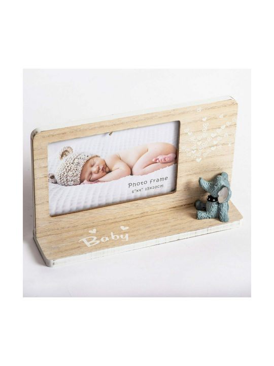 Kinder Fotorahmen Hölzernes Braun 15x10cm