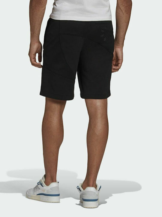 adidas Adicolor Interlock Αθλητική Ανδρική Βερμούδα Μαύρη