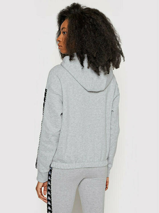 Kappa Ivaine Women's Hooded Sweatshirt Gray