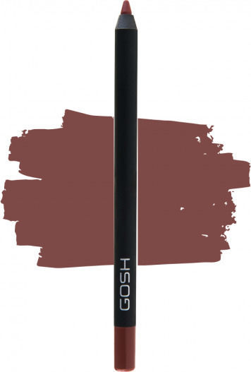 Gosh Velvet Touch Waterproof Lip Liner Μολύβι Χειλιών