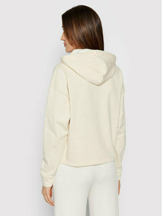 Only Women's Hooded Sweatshirt Beige