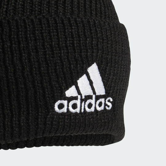 Performance Beanie Ανδρικός Σκούφος με Rib Πλέξη σε Μαύρο χρώμα