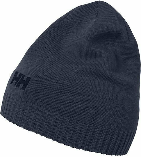 Beanie Ανδρικός Σκούφος Πλεκτός σε Navy Μπλε χρώμα