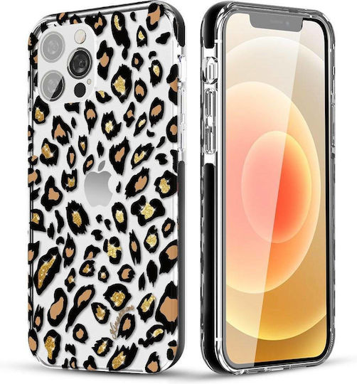 Kingxbar Wild Back Cover Σιλικόνης 1.5mm Leopard (iPhone 13)