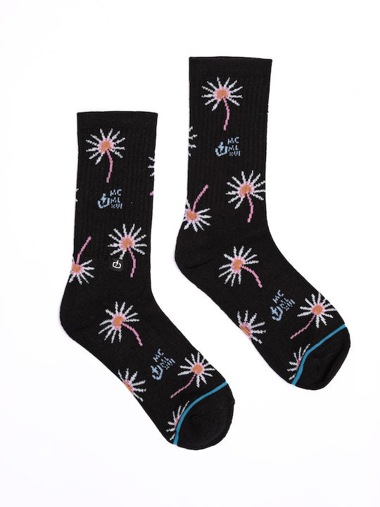 Emerson Men's Patterned Socks Black