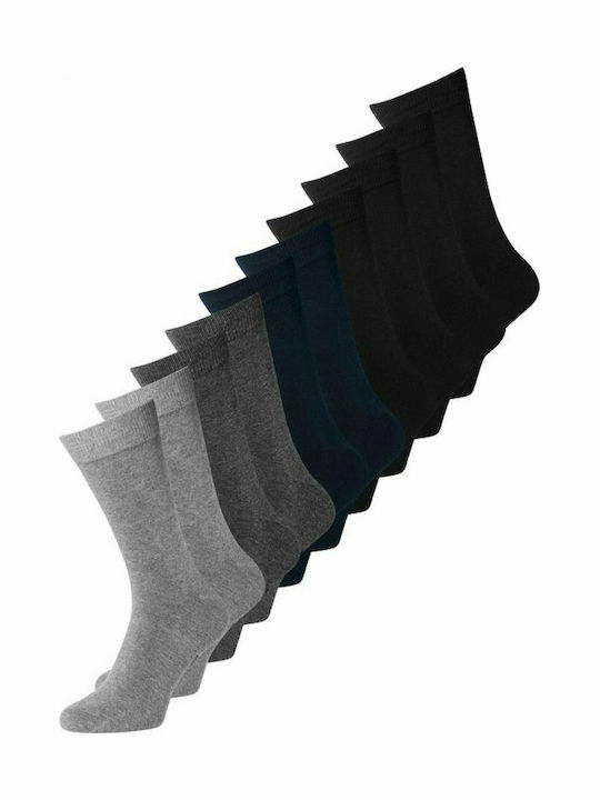 Jack & Jones Μονόχρωμες Κάλτσες 10Pack Jack & Jones Μονόχρωμες Κάλτσες 10Pack