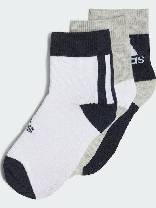 adidas Kids' Ankle Socks Performance Multicolored 3 Pairs