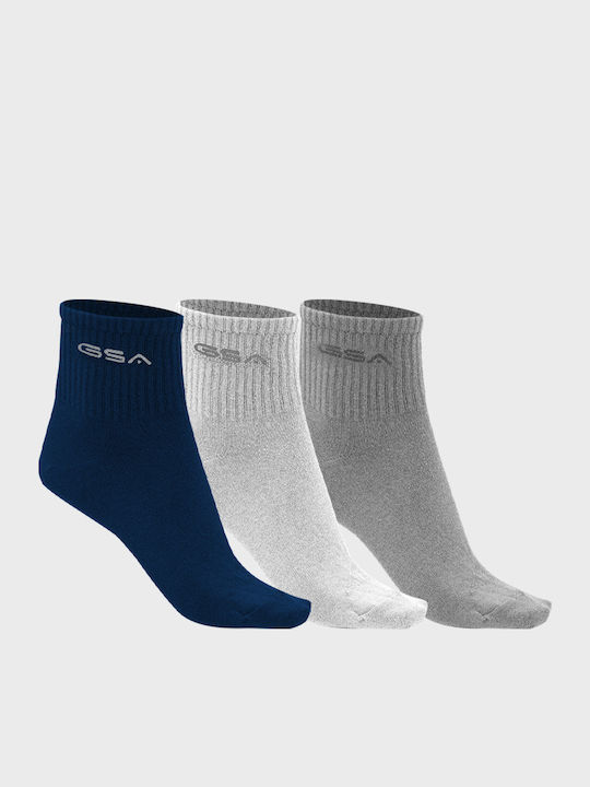 GSA Athletic Kids' Long Socks Aero 500 Multicolored 3 Pairs