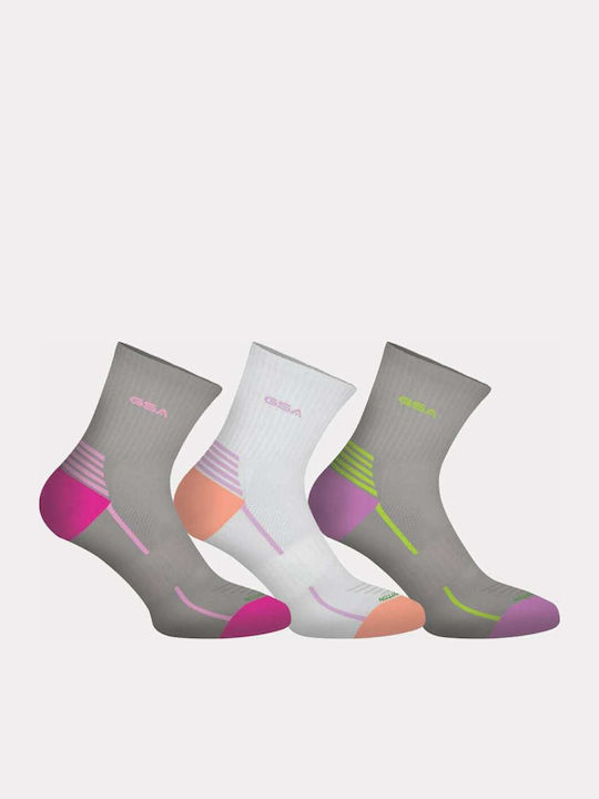 GSA Athletic Kids' Long Socks Aero 150 Multicolored 3 Pairs