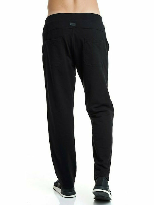 BodyTalk 1211-950100 Men's Fleece Sweatpants Black