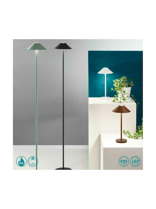 Ondaluce Moon Outdoor Floor Lamp for Exterior Space IP54 Green