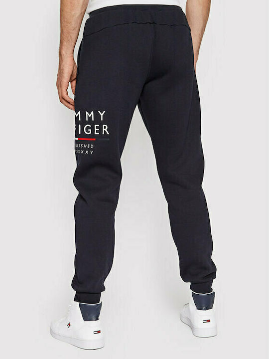 Jogginghose mit Gummizug Marineblau