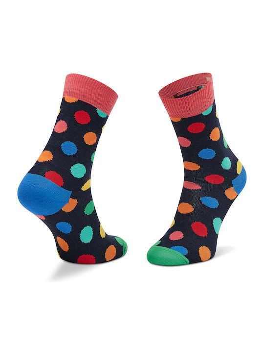 Happy Socks Παιδικές Κάλτσες Μακριές Big Dot Πολύχρωμες