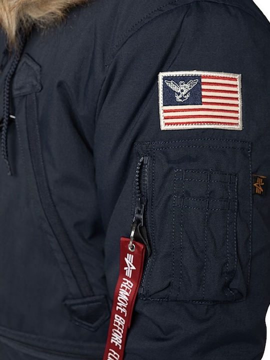 Polar Winter Jacket Parka Blue