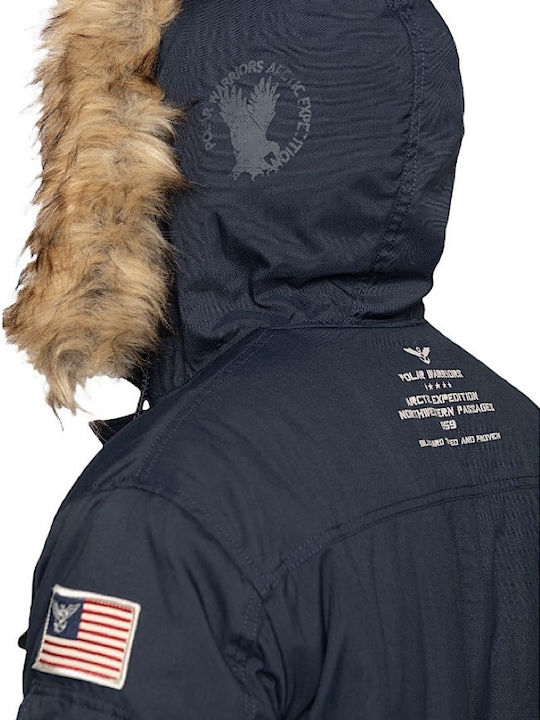 Polar Winter Jacket Parka Blue
